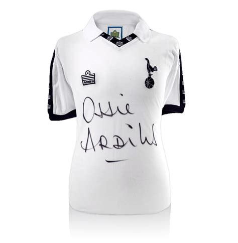 Ossie Ardiles Signed Tottenham Shirt