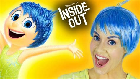 Inside Out Joy Makeup Tutorial Cosplay Halloween Costume Rot