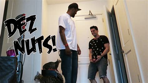 DEEZ NUTS PRANK!!! - YouTube