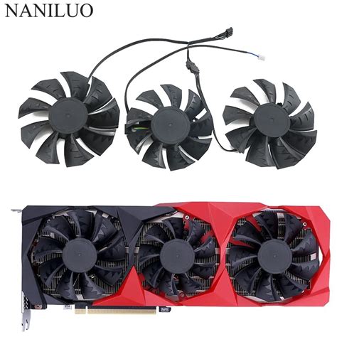 75mm 85mm Rtx3060 Gpu Fan For Colorful Rtx3060 Geforce Rtx 3090 3080 Ti Rtx3070 Rtx 3060 Ti