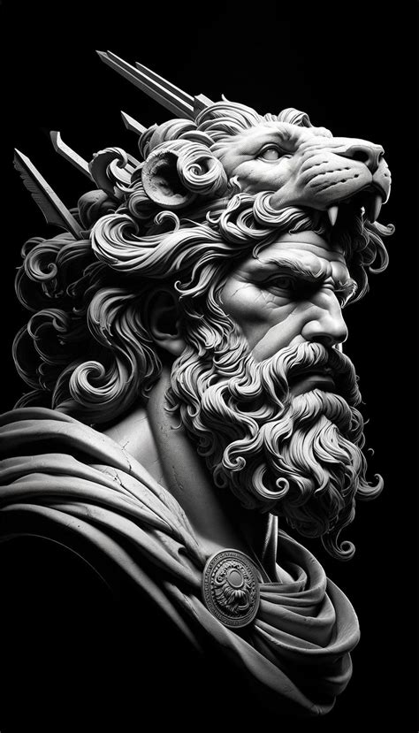 Greek Roman God Statue Tattoo Design Artofit