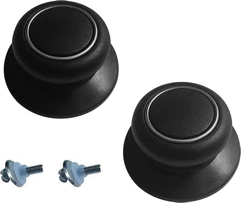 2 Pack Pot Lid Top Replacement Knob Heat Resistant Bakelite Kitchen Pot Lid Handle