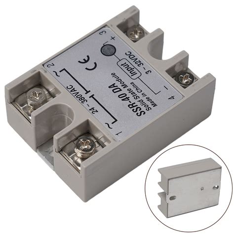 1 Solid State Relay Module SSR 25DA SSR 40DA 40A 3 32V DC To 24 380V