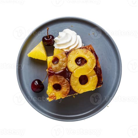 Pineapple Upside Down Cake 47730523 Png