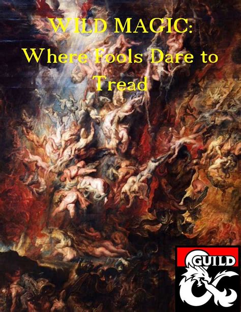 Wild Surge Feat And Table Dungeon Masters Guild Dungeon Masters Guild