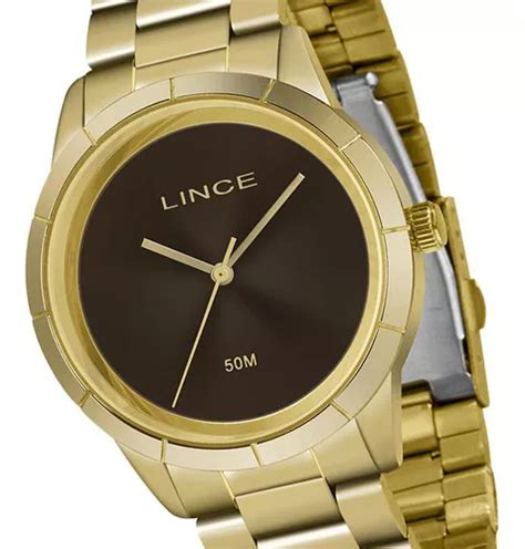 Rel Gio Lince Urban Dourado Feminino Lrg L N Kx Parcelamento Sem Juros