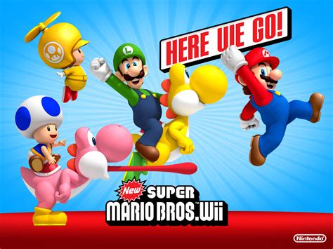 New Super Mario Bros. Wii - Nintendo Wallpaper (9133463) - Fanpop