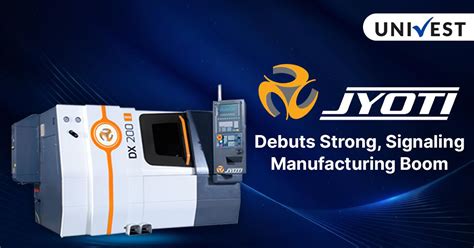 Bumper Listing: Jyoti CNC Automation Debuts At 12% Premium