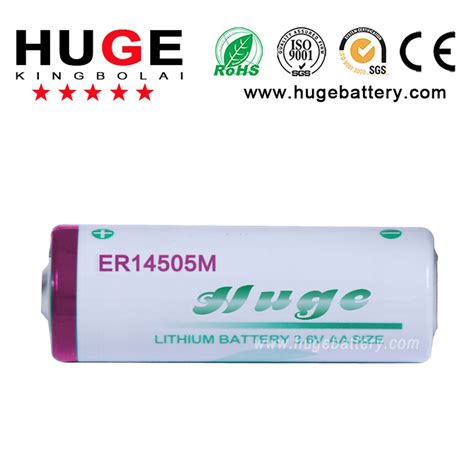 3 6V AA 2200mAh Energy Type Li Socl2 Battery ER14505M China Battery