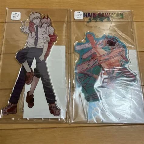 CHAINSAW MAN ACRYLIC Mega Figures Denji Power Guangxi Types Set EUR 166