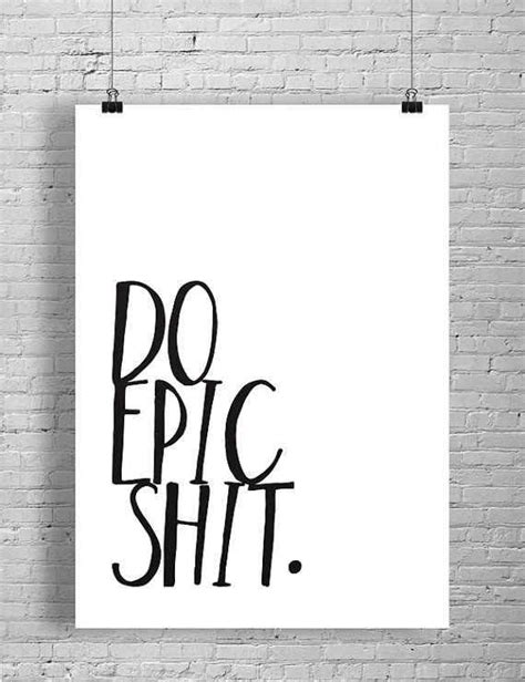 23 Artfully Profane Wall Prints That Are Just Keeping It Real Wall