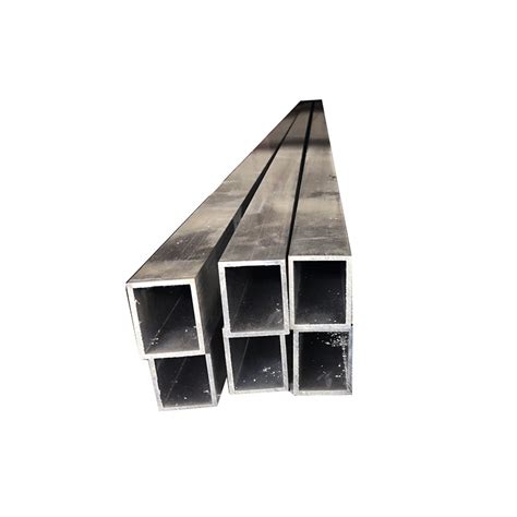 High Strength Mill Finish Surface Aluminum Rectangular Tube Pipe Square