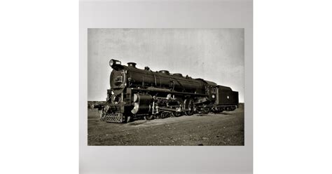 South Australian 600 Class Locomotive Poster Zazzle