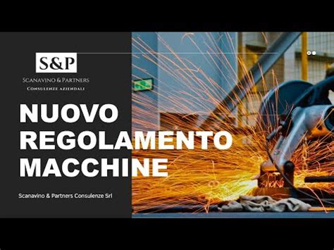 Nuovo Regolamento Macchine 2023 YouTube