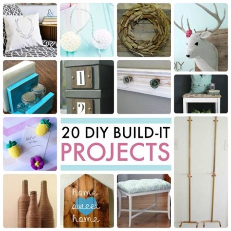 Great Ideas 20 Diy Build It Projects