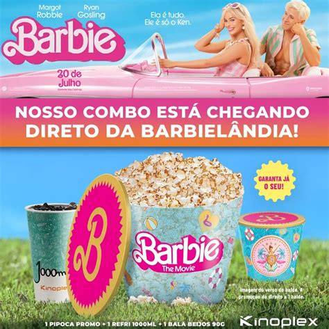 Kinoplex Confira O Que Vem No Combo Especial Do Filme Barbie Na Rede