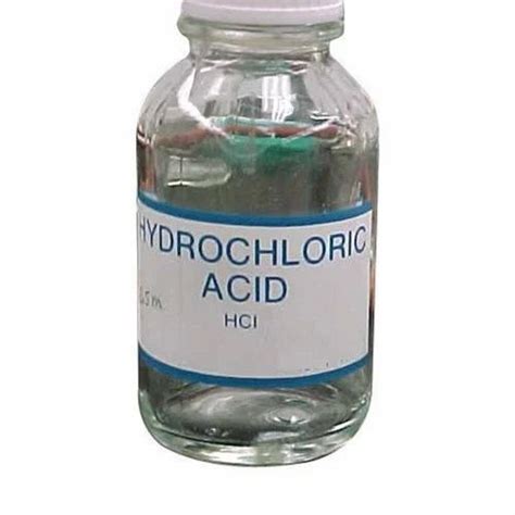 Hydrochloric Acid A R Grade At Rs Kilogram Hydrochloric Acid In