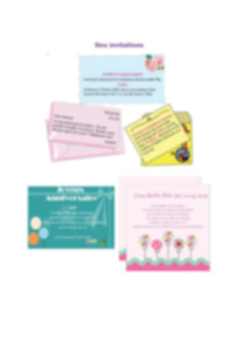 SOLUTION Comprehension Ecrite Cartes D Invitation Studypool