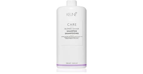 Keune Care Blonde Savior Shampoo Shampoing Pour Les Cheveux D Color S Color S Et Trait S