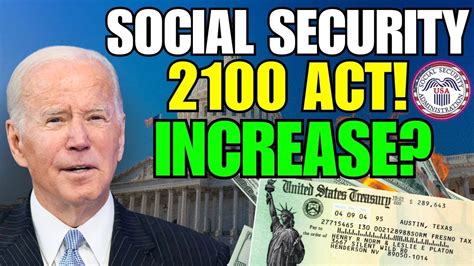 Biden Confirms Social Security Act Increase For Social Security