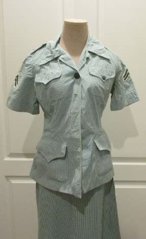 Stewarts Military Antiques Us Wwii Usmc Women S Seersucker Uniform