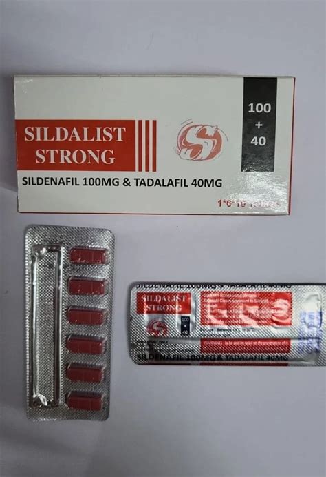 Sildalist Strong Tablets At Rs 79 Stripe ED Products In Nagpur ID