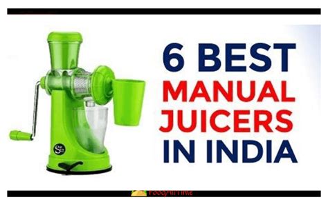 The 6 Best Manual Juicers – Reviews & Buyer’s Guide - 2023 FoodAllTime