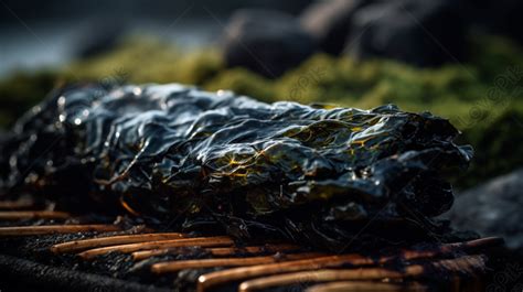 Grilled Seaweed With Moss A Delightful Combination Moss Backgrounds