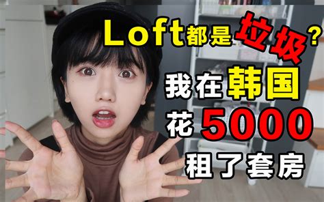 在首尔月租5000loft长什么样，女孩梦中情房 知名相声演员bbbbb大王 知名相声演员bbbbb大王 哔哩哔哩视频