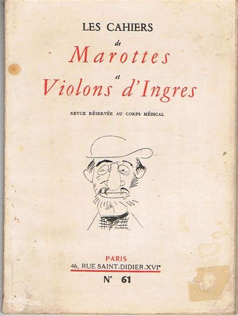 Amazon Fr Cahiers De Marottes Et Violons D Ingres Les No