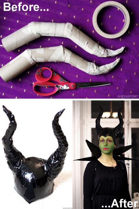 Truebluemeandyou Halloween And Cosplay Diys • Diy Cheap And Quick Horned