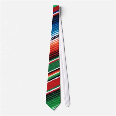 Mexican Serape Tie Zazzle