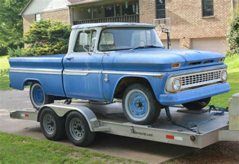 Barnfound Chevrolet C Swb Fleetside Pickup Truck Project