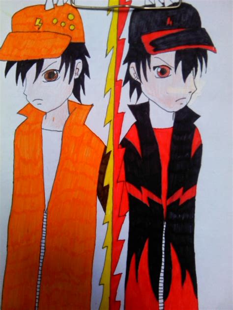 Boboiboy petir to Boboiboy halilintar by Luthfian on DeviantArt