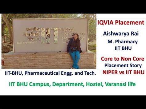 IIT BHU Placement Pharmaceutical Engineering And Technology IQVIA