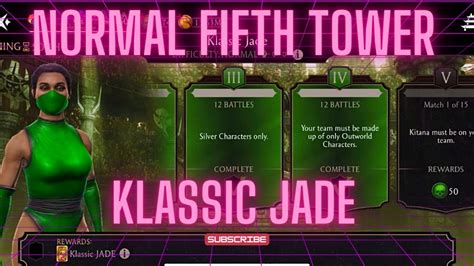 Klassic Jade Challenge Normal Difficulty Fifth Tower Youtube