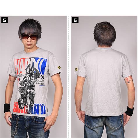 ハードコアチョコレート HARDCORE CHOCOLATE 仮面ライダー スカイライダー がんがんじい 軍艦ライトグレー SS TEE T GR Tシャツ 半袖