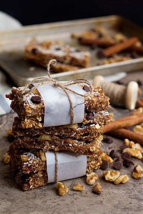 Chewy Granola Bars Recipe • Unicorns in the Kitchen