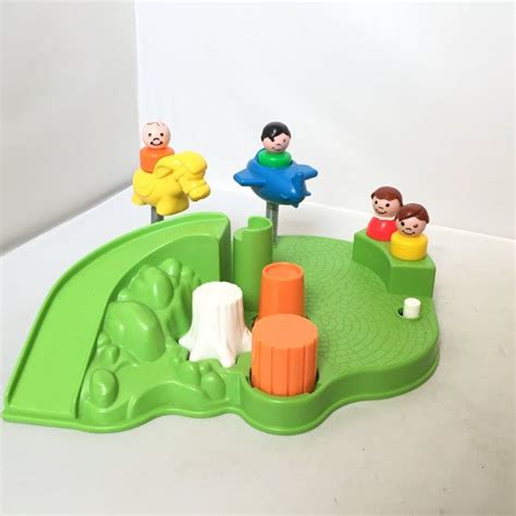 Vintage Fisher Price Little People Playground Set 2525 Etsy Vintage