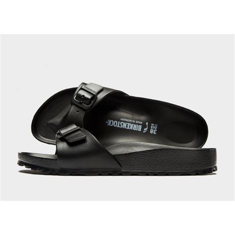 Birkenstock Synthetic Madrid Eva Sandals In Black Lyst