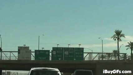 Carly Parker Tits Out In Moving Car