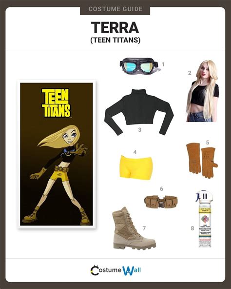 Dress Like Terra – Teen Titans Costume | Halloween and Cosplay Guides