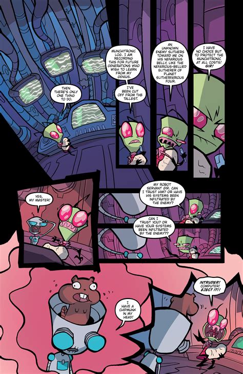 Read Online Invader Zim Comic Issue 4