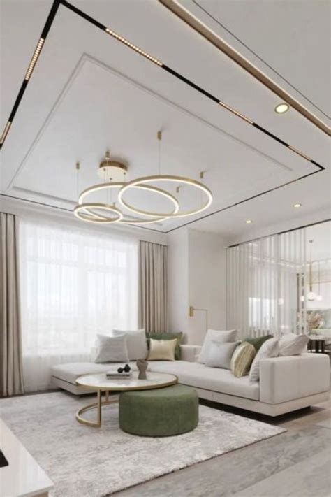 Find The Most Luxurious Living Room Designs With Unique Lighting Idee