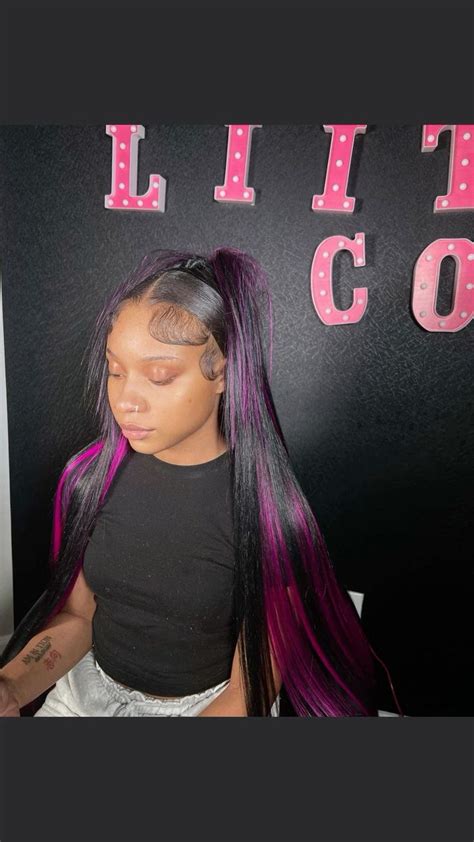 Baddie hairstyles 😍😍🔥 | Human hair wigs, Hair color pink, Baddie hairstyles