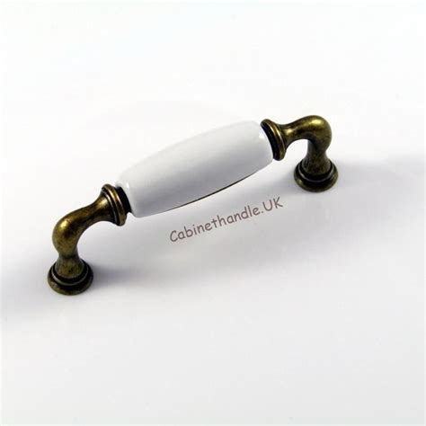 White Porcelain Kitchen Cabinet Handles Cursodeingles Elena