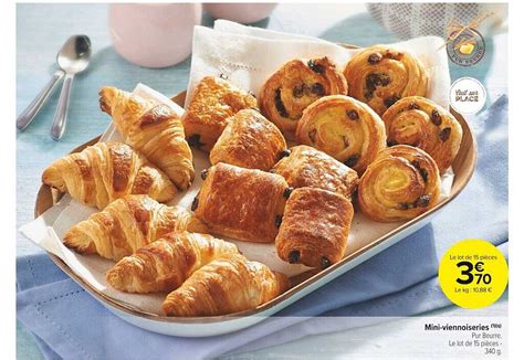 Promo Mini Viennoiseries Chez Carrefour Market Icatalogue Fr