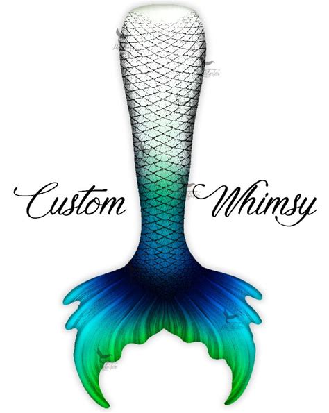 Buy Custom Whimsy Mermaid Tail Here by Mertailor