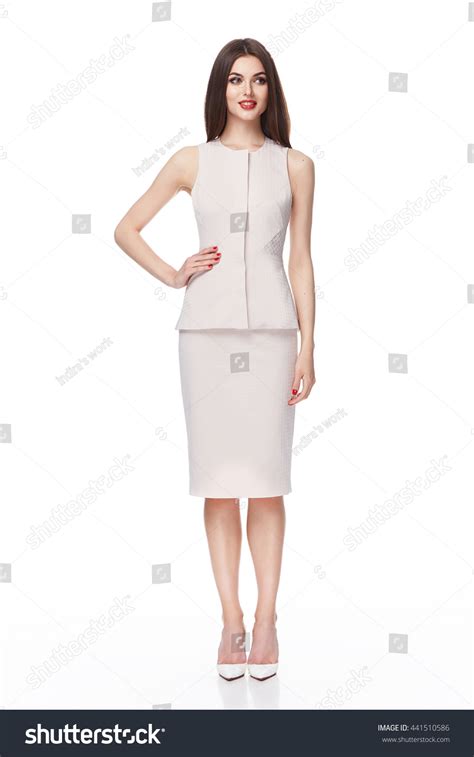 Beautiful Glamour Sexy Woman Dark Brunette Stock Photo 441510586 Shutterstock