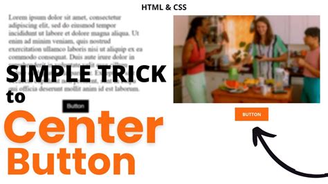 How To Center A Button In Css Simple Trick To Center Button Css